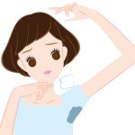 ワキの汗染み対策